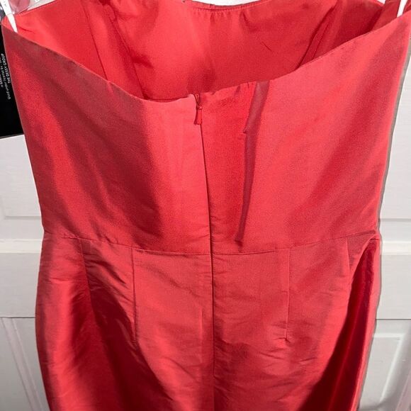 NWTs Alfred Sung Strapless Cocktail Dress Size 8 - Picture 8 of 11